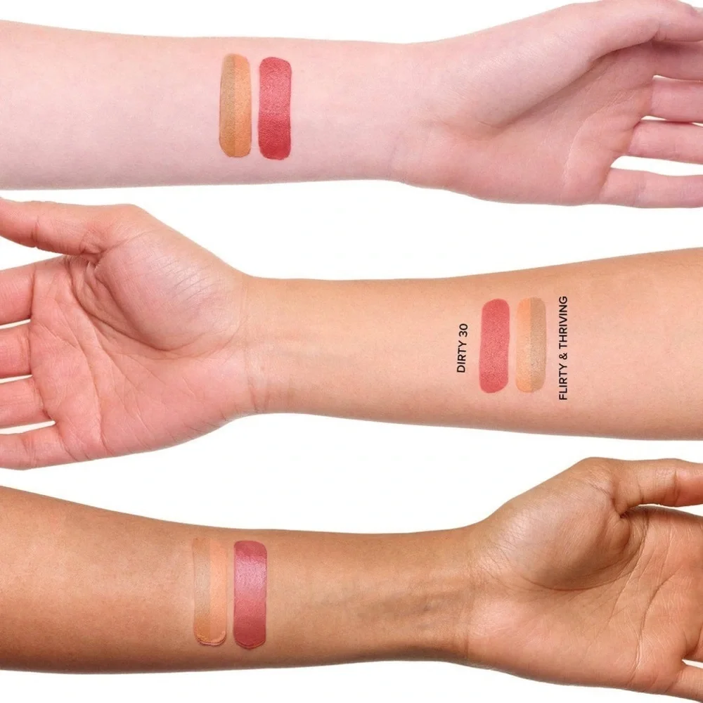 NIB NUDESTIX glamzilla dirty 30 blush kit